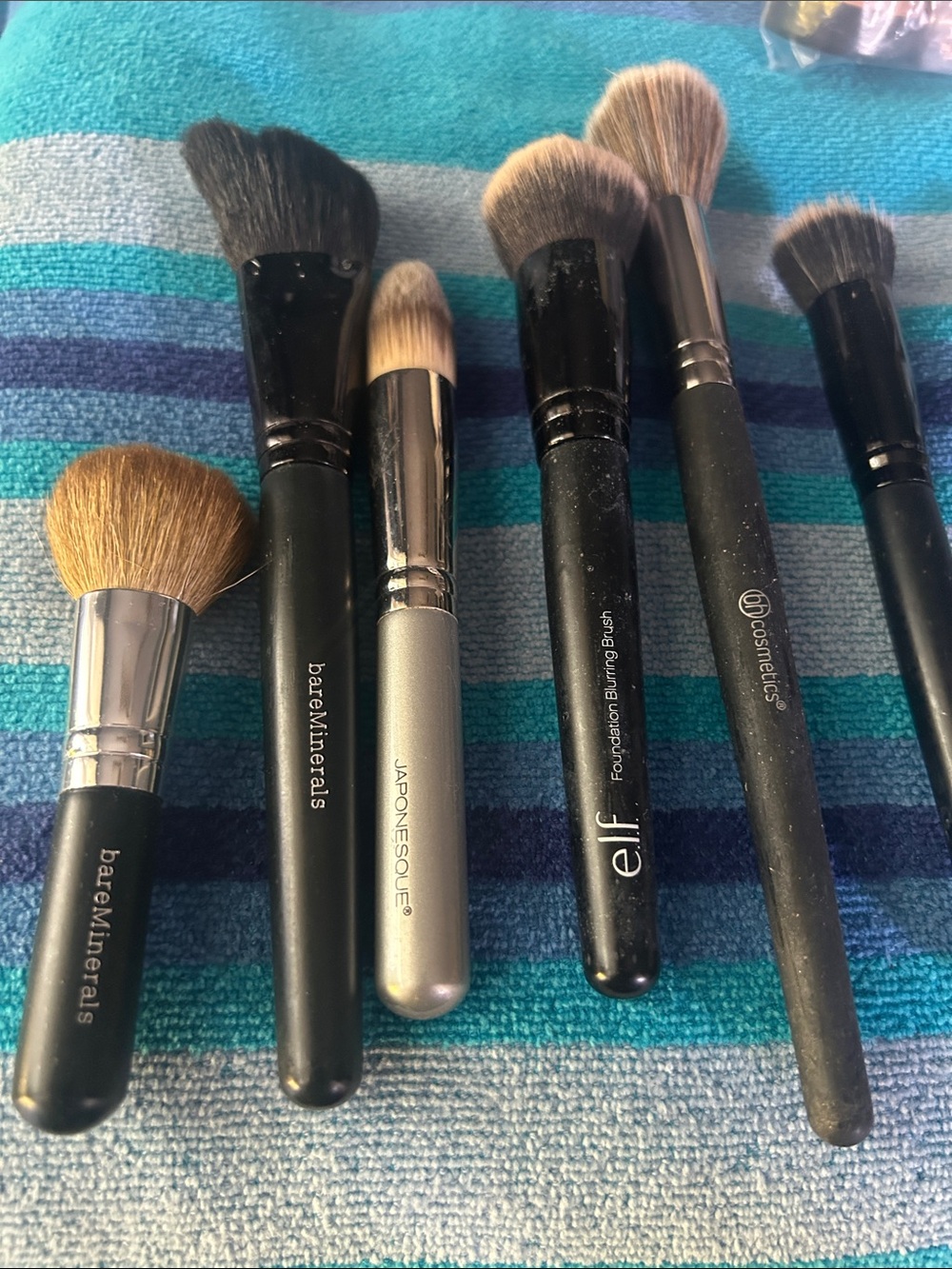 Multi-Brand Makeup Brush Set. All will be thoroughly cleaned prior to shipment.